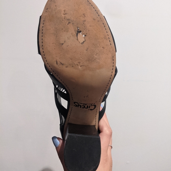 Sam Edelman Open Toed Heels size 7.5 - Picture 6 of 7